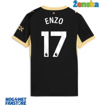 Manchester City Enzo Fernandez #17 Gostujuci Dres za Ženska 2026-27 Kratak Rukav